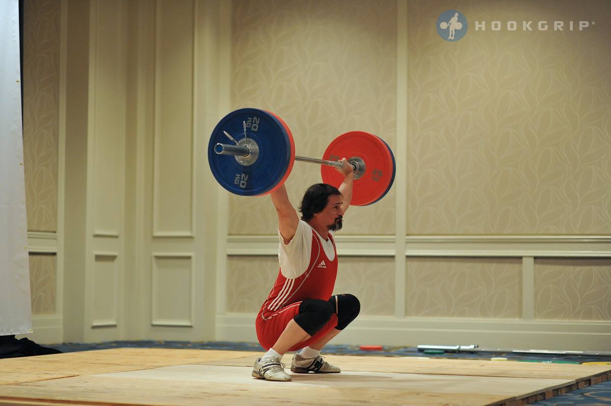 Athlete receiving technical coaching